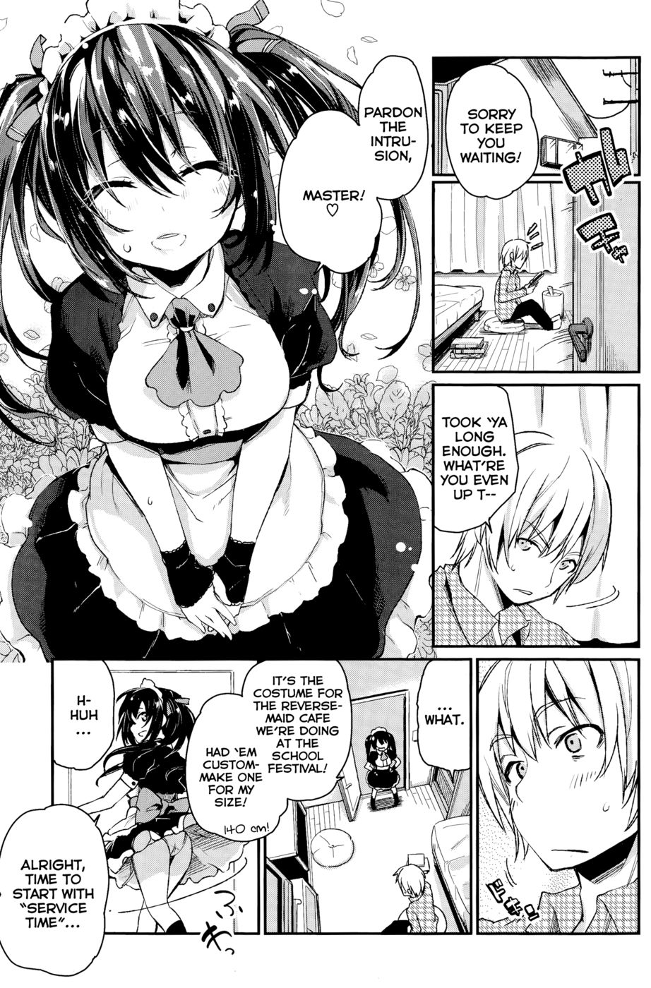 Hentai Manga Comic-Service x Maid-Read-3